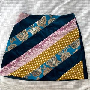 Anthropologie Maeve Motif mini skirt